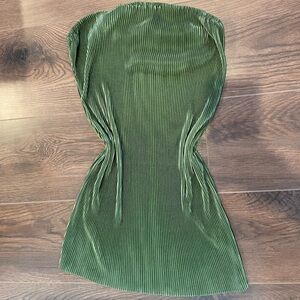 Green Convertible Dress & Skirt